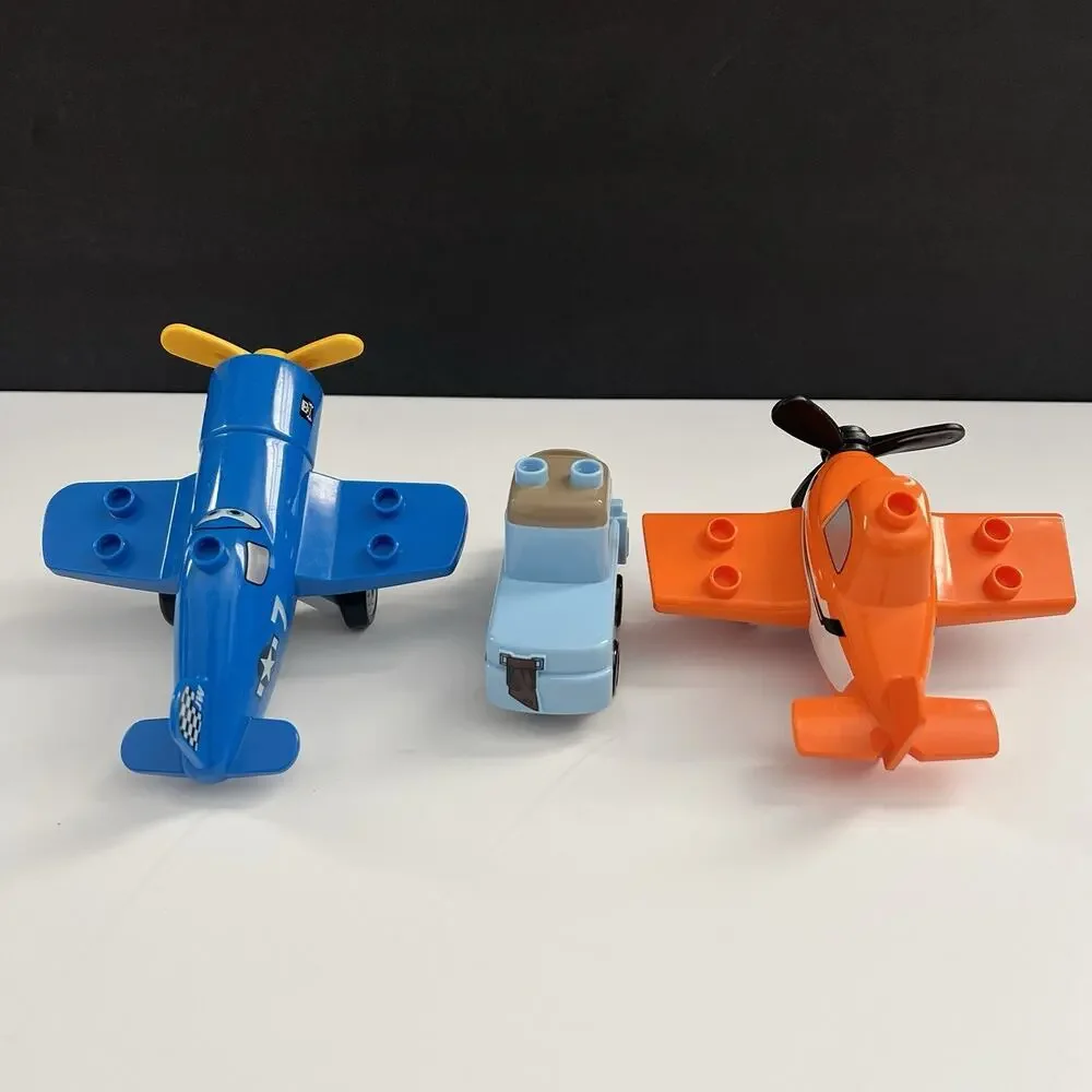 LEGO Duplo Planes Skipper's Flight School 10511 Complete Dusty Sparky Toy Set